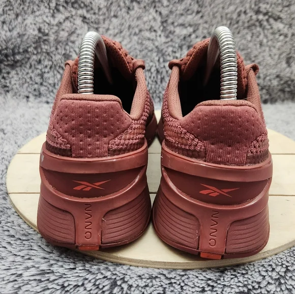 Reebok Nano X3 Cross Training Athletic Sneakers Pink Weightlifting Women's 7.5 - Picture 7 of 9